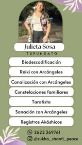 Foto de Julieta Sosa-Sukha, tarotista