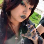 Foto de Bárbara, tarotista